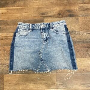 PacSun Blue Denim Mini Skirt